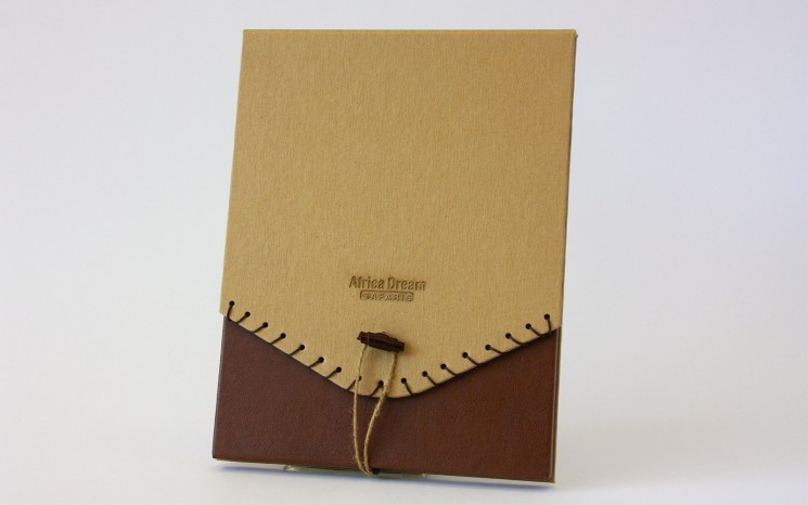 Laser engraved portfolio award
