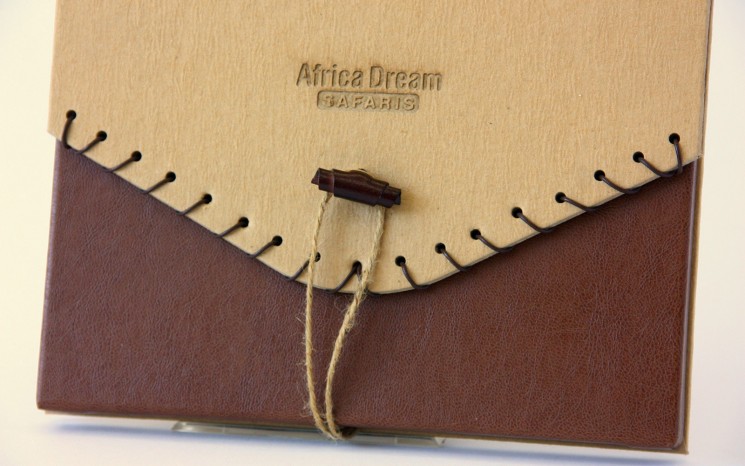 Laser engraved portfolio award